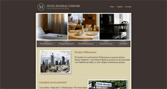 Desktop Screenshot of hotelmondialfrankfurt.de